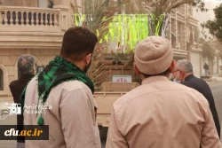 مراسم تشییع و تدفین شهید گمنام در پردیس حضرت فاطمه الزهرا(س) اهواز 15