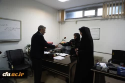 گزارش تصویری دیدار رییس دانشگاه فرهنگیان 
با کارکنان سازمان مرکزی به مناسبت ولادت حضرت فاطمه  زهرا (س)  و روز زن 5