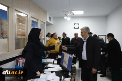 گزارش تصویری دیدار رییس دانشگاه فرهنگیان 
با کارکنان سازمان مرکزی به مناسبت ولادت حضرت فاطمه  زهرا (س)  و روز زن 6