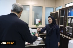 گزارش تصویری دیدار رییس دانشگاه فرهنگیان 
با کارکنان سازمان مرکزی به مناسبت ولادت حضرت فاطمه  زهرا (س)  و روز زن 7