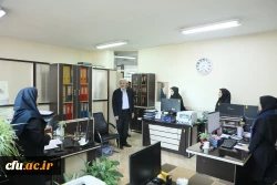 گزارش تصویری دیدار رییس دانشگاه فرهنگیان 
با کارکنان سازمان مرکزی به مناسبت ولادت حضرت فاطمه  زهرا (س)  و روز زن 9