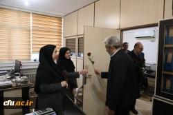 گزارش تصویری دیدار رییس دانشگاه فرهنگیان 
با کارکنان سازمان مرکزی به مناسبت ولادت حضرت فاطمه  زهرا (س)  و روز زن 10