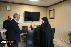 گزارش تصویری دیدار رییس دانشگاه فرهنگیان 
با کارکنان سازمان مرکزی به مناسبت ولادت حضرت فاطمه  زهرا (س)  و روز زن 2