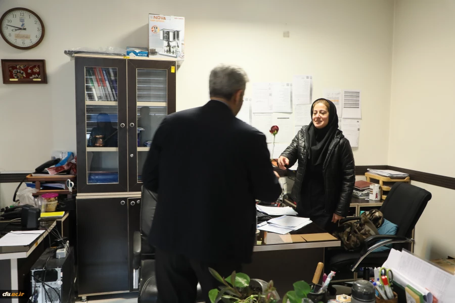 گزارش تصویری دیدار رییس دانشگاه فرهنگیان 
با کارکنان سازمان مرکزی به مناسبت ولادت حضرت فاطمه  زهرا (س)  و روز زن 3