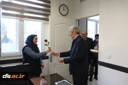 گزارش تصویری دیدار رییس دانشگاه فرهنگیان 
با کارکنان سازمان مرکزی به مناسبت ولادت حضرت فاطمه  زهرا (س)  و روز زن 4