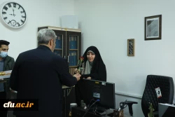 گزارش تصویری دیدار رییس دانشگاه فرهنگیان 
با کارکنان سازمان مرکزی به مناسبت ولادت حضرت فاطمه  زهرا (س)  و روز زن 7