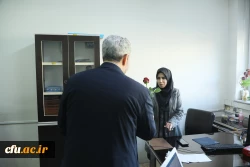 گزارش تصویری دیدار رییس دانشگاه فرهنگیان 
با کارکنان سازمان مرکزی به مناسبت ولادت حضرت فاطمه  زهرا (س)  و روز زن 9