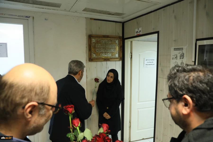 گزارش تصویری دیدار رییس دانشگاه فرهنگیان 
با کارکنان سازمان مرکزی به مناسبت ولادت حضرت فاطمه  زهرا (س)  و روز زن 2