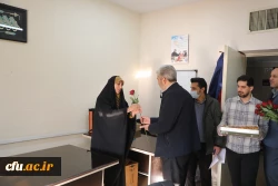گزارش تصویری دیدار رییس دانشگاه فرهنگیان 
با کارکنان سازمان مرکزی به مناسبت ولادت حضرت فاطمه  زهرا (س)  و روز زن 4