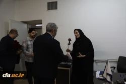 گزارش تصویری دیدار رییس دانشگاه فرهنگیان 
با کارکنان سازمان مرکزی به مناسبت ولادت حضرت فاطمه  زهرا (س)  و روز زن 7