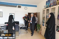 گزارش تصویری دیدار رییس دانشگاه فرهنگیان 
با کارکنان سازمان مرکزی به مناسبت ولادت حضرت فاطمه  زهرا (س)  و روز زن 8