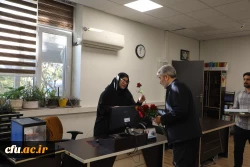 گزارش تصویری دیدار رییس دانشگاه فرهنگیان 
با کارکنان سازمان مرکزی به مناسبت ولادت حضرت فاطمه  زهرا (س)  و روز زن 2