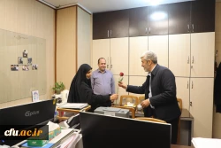 گزارش تصویری دیدار رییس دانشگاه فرهنگیان 
با کارکنان سازمان مرکزی به مناسبت ولادت حضرت فاطمه  زهرا (س)  و روز زن 5