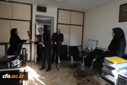 گزارش تصویری دیدار رییس دانشگاه فرهنگیان 
با کارکنان سازمان مرکزی به مناسبت ولادت حضرت فاطمه  زهرا (س)  و روز زن 7