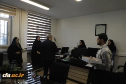 گزارش تصویری دیدار رییس دانشگاه فرهنگیان 
با کارکنان سازمان مرکزی به مناسبت ولادت حضرت فاطمه  زهرا (س)  و روز زن 8