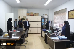 گزارش تصویری دیدار رییس دانشگاه فرهنگیان 
با کارکنان سازمان مرکزی به مناسبت ولادت حضرت فاطمه  زهرا (س)  و روز زن 11