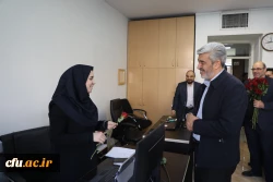 گزارش تصویری دیدار رییس دانشگاه فرهنگیان 
با کارکنان سازمان مرکزی به مناسبت ولادت حضرت فاطمه  زهرا (س)  و روز زن 4