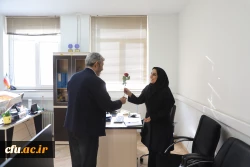 گزارش تصویری دیدار رییس دانشگاه فرهنگیان 
با کارکنان سازمان مرکزی به مناسبت ولادت حضرت فاطمه  زهرا (س)  و روز زن 5