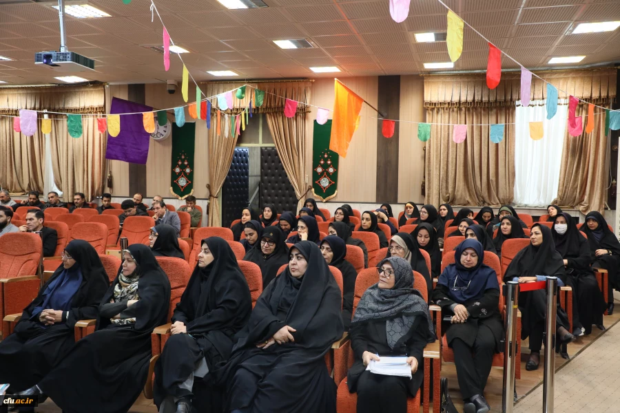 گزارش تصویری جشن بزرگداشت مقام زن در سازمان مرکزی دانشگاه فرهنگیان 10