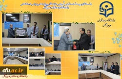 جلسه تکریم و معارفه معاونین آموزشی، فرهنگی و پژوهشی پردیس شهید بهشتی دانشگاه فرهنگیان هرمزگان