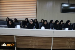 نشست صمیمانه جناب آقای دکتر برزویی  رییس محترم دانشگاه فرهنگیان و هیات همراه با کارکنان اداری دانشگاه فرهنگیان هرمزگان 7