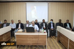 نشست صمیمانه جناب آقای دکتر برزویی  رییس محترم دانشگاه فرهنگیان و هیات همراه با کارکنان اداری دانشگاه فرهنگیان هرمزگان 8