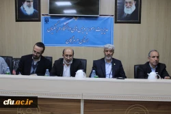 نشست صمیمانه جناب آقای دکتر برزویی  رییس محترم دانشگاه فرهنگیان و هیات همراه با کارکنان اداری دانشگاه فرهنگیان هرمزگان 10