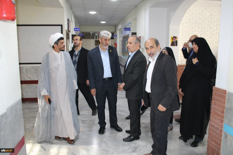 بازدید رئیس دانشگاه فرهنگیان از پردیس ها و مراکز دانشگاه فرهنگیان هرمزگان 2
