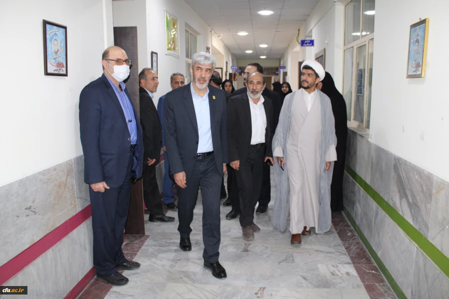 بازدید رئیس دانشگاه فرهنگیان از پردیس ها و مراکز دانشگاه فرهنگیان هرمزگان 4