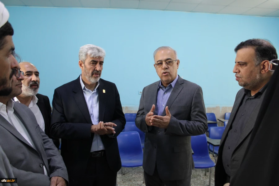 بازدید رئیس دانشگاه فرهنگیان از پردیس ها و مراکز دانشگاه فرهنگیان هرمزگان 19