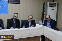 جلسه صمیمانه اساتید و اعضای هیات علمی دانشگاه فرهنگیان استان هرمزگان با حضور دکتر برزویی، رییس دانشگاه فرهنگیان کشور و هیات همراه  4