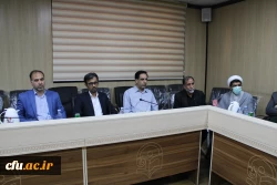 جلسه صمیمانه اساتید و اعضای هیات علمی دانشگاه فرهنگیان استان هرمزگان با حضور دکتر برزویی، رییس دانشگاه فرهنگیان کشور و هیات همراه  8