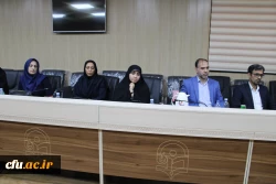 جلسه صمیمانه اساتید و اعضای هیات علمی دانشگاه فرهنگیان استان هرمزگان با حضور دکتر برزویی، رییس دانشگاه فرهنگیان کشور و هیات همراه  9