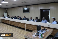 جلسه صمیمانه اساتید و اعضای هیات علمی دانشگاه فرهنگیان استان هرمزگان با حضور دکتر برزویی، رییس دانشگاه فرهنگیان کشور و هیات همراه  11