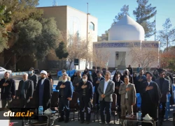 دومین سالگرد تدفین شهید گمنام در پردیس رسالت زاهدان برگزار شد. 2