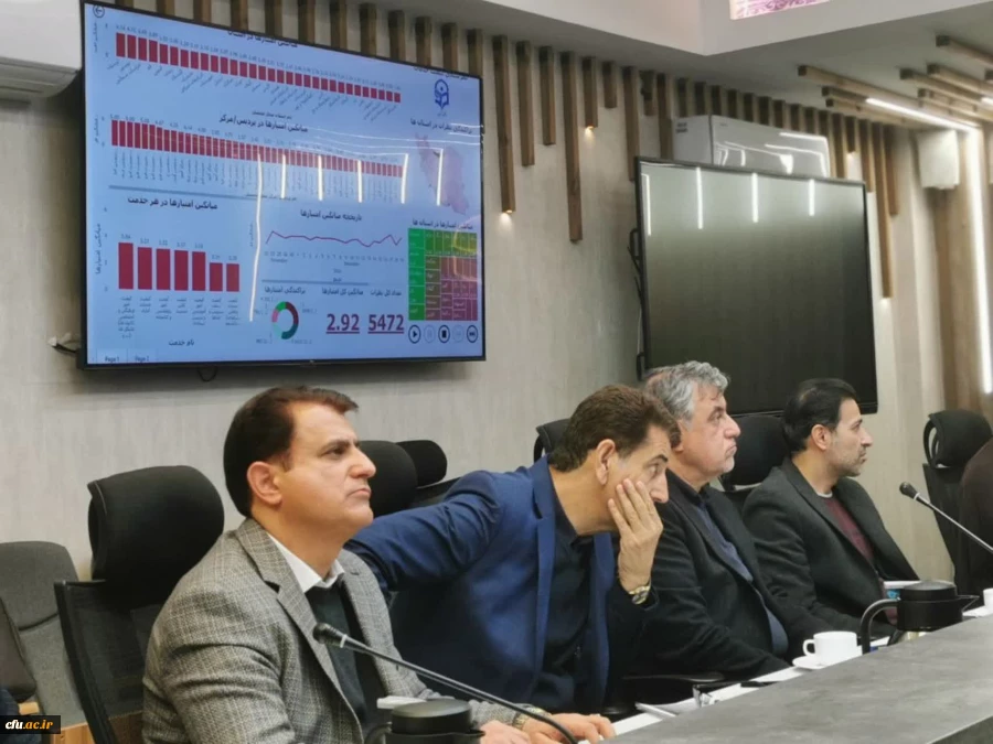 رونمایی از سامانه نظر سنجی مطلوبیت خدمات دانشگاه از منظر دانشجومعلمان در هفدهمین نشست شورای نظارت، ارزیابی و تضمین کیفیت دانشگاه فرهنگیان 3