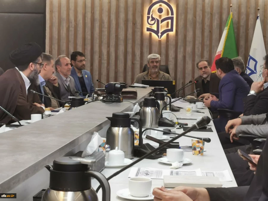 رونمایی از سامانه نظر سنجی مطلوبیت خدمات دانشگاه از منظر دانشجومعلمان در هفدهمین نشست شورای نظارت، ارزیابی و تضمین کیفیت دانشگاه فرهنگیان 5