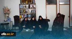 دیدار اعضای هیات رئیسه دانشگاه فرهنگیان کرمانشاه با خانواده شهید اکبر نظری 2