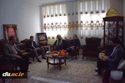 دیدار اعضای هیات رئیسه دانشگاه فرهنگیان کرمانشاه با خانواده شهید اکبر نظری 4