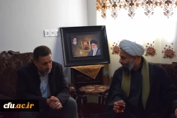 دیدار اعضای هیات رئیسه دانشگاه فرهنگیان کرمانشاه با خانواده شهید اکبر نظری 9