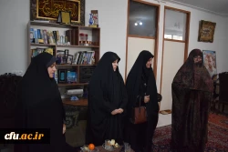 دیدار اعضای هیات رئیسه دانشگاه فرهنگیان کرمانشاه با خانواده شهید اکبر نظری 14