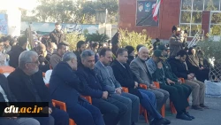 تشییع شهید گمنام بر روی دستان دانشجو معلمان پردیس امام خمینی (ره) گرگان. 2