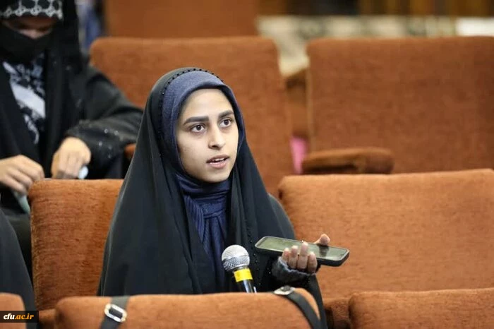 قاضی القضات کرمان میهمان دانشجومعلمان دانشگاه فرهنگیان کرمان
 3