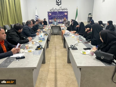 نشست خبری اولین دوره مناظرات ملی دانشجومعلمان دانشگاه فرهنگیان به میزبانی استان قزوین