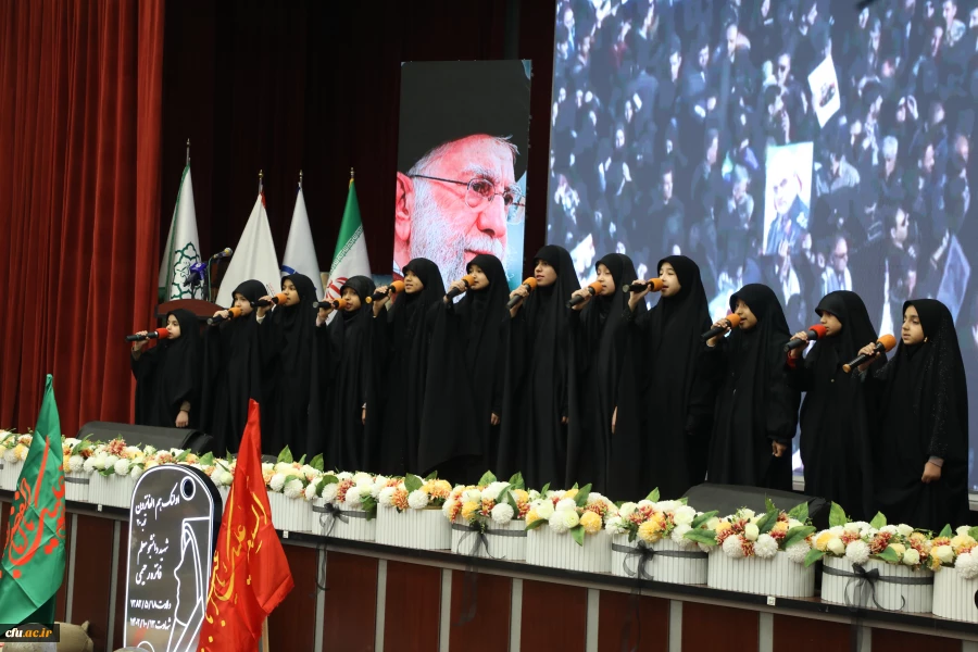 آیین گرامیداشت نخستین سالگرد شهیده فائزه رحیمی پردیس نسیبه دانشگاه فرهنگیان استان تهران
 9