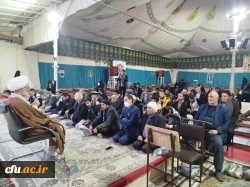 ادای احترام شرکت کنندگان دردومین همایش ملی «آموزه های تربیت در مکتب شهیدسلیمانی»به مقام شامخ سردار شهید حاج قاسم سلیمانی  6