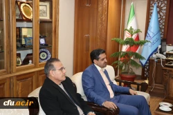 دیدار رئیس دانشگاه فرهنگیان آذربایجان شرقی با رئیس دانشگاه تبریز 5