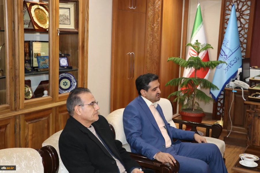 دیدار رئیس دانشگاه فرهنگیان آذربایجان شرقی با رئیس دانشگاه تبریز 5