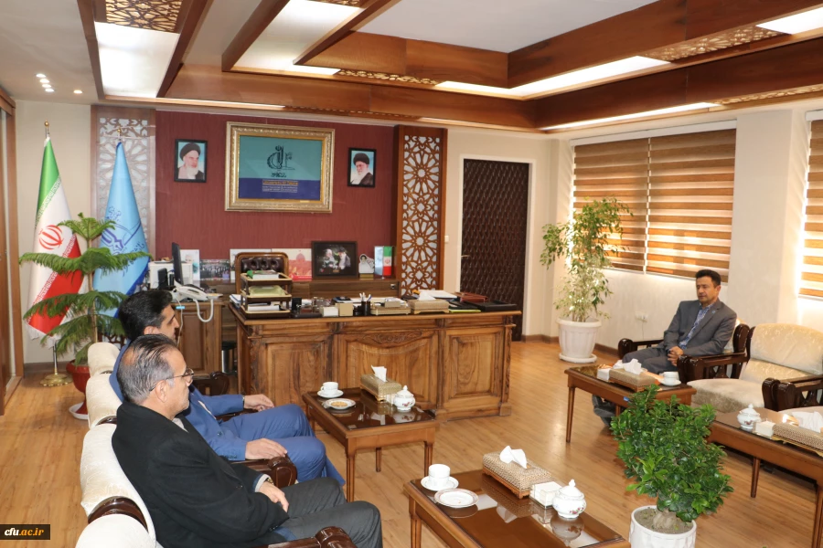 دیدار رئیس دانشگاه فرهنگیان آذربایجان شرقی با رئیس دانشگاه تبریز 6