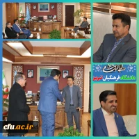 دیدار رئیس دانشگاه فرهنگیان آذربایجان شرقی با رئیس دانشگاه تبریز 3